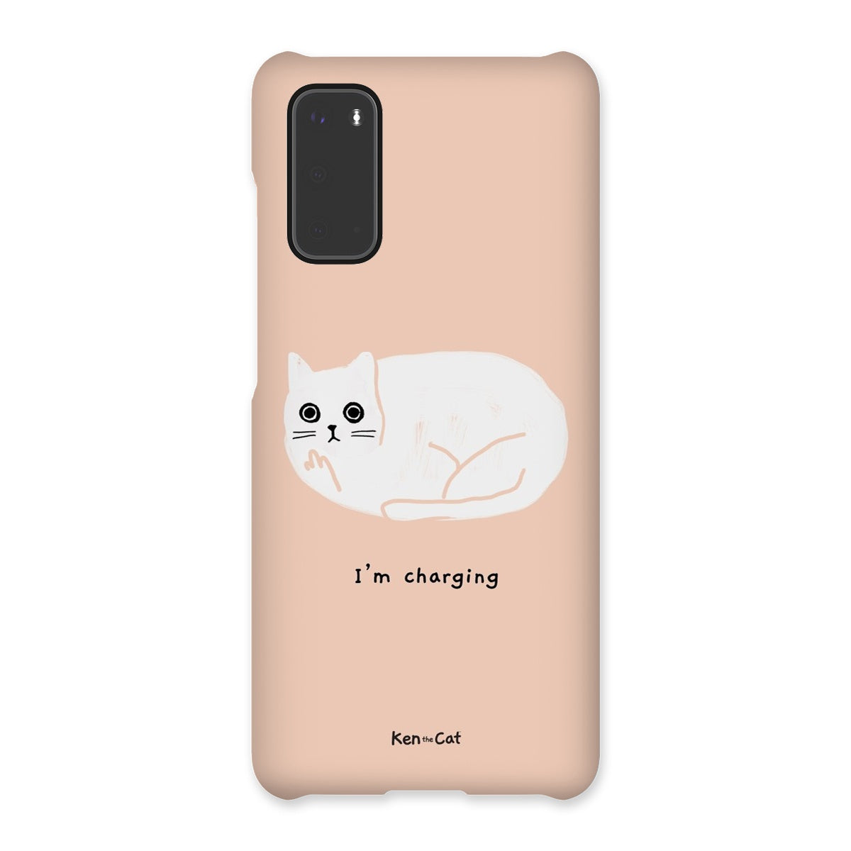 I'm Charging - Coral Phone Case