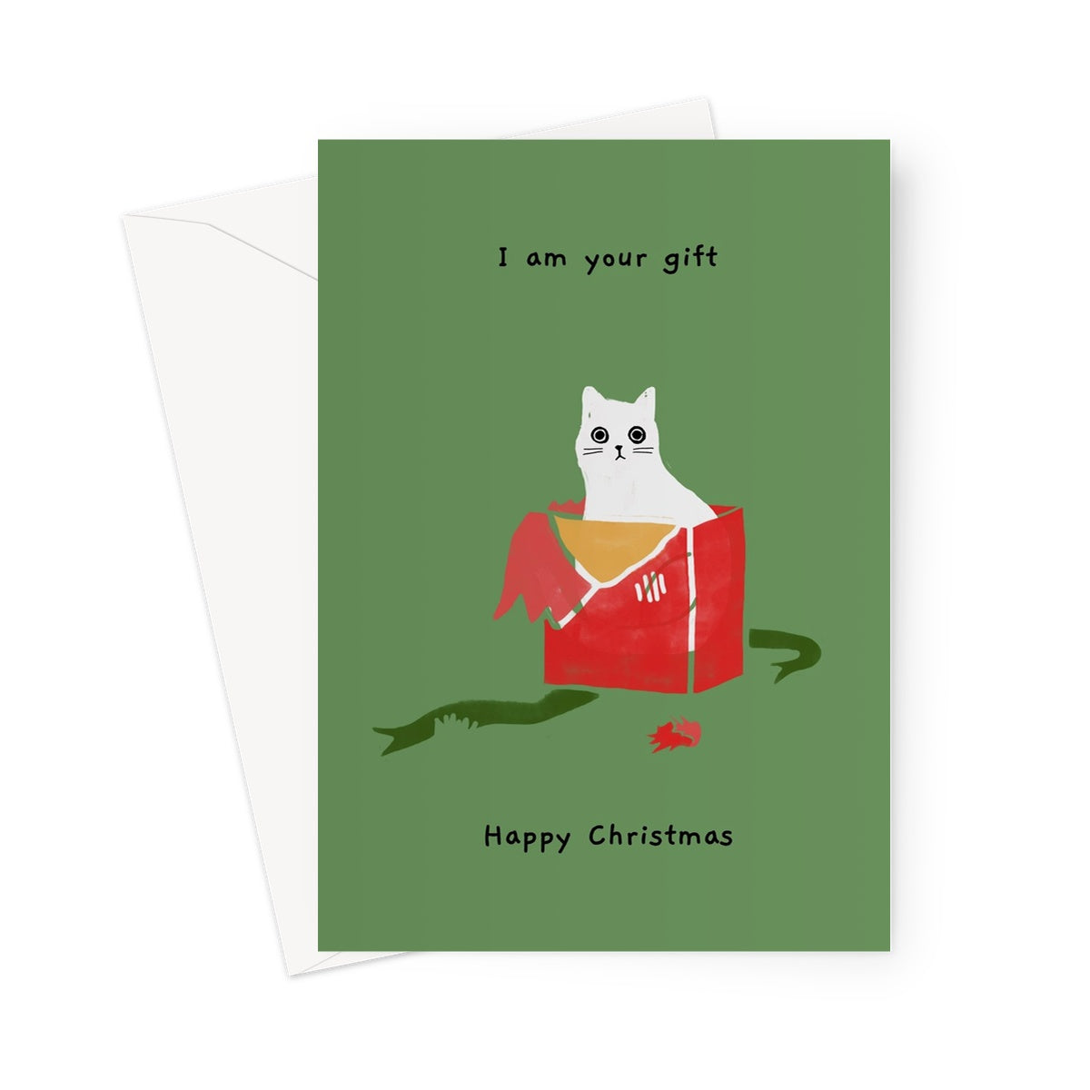 I Am Your Gift Christmas Card
