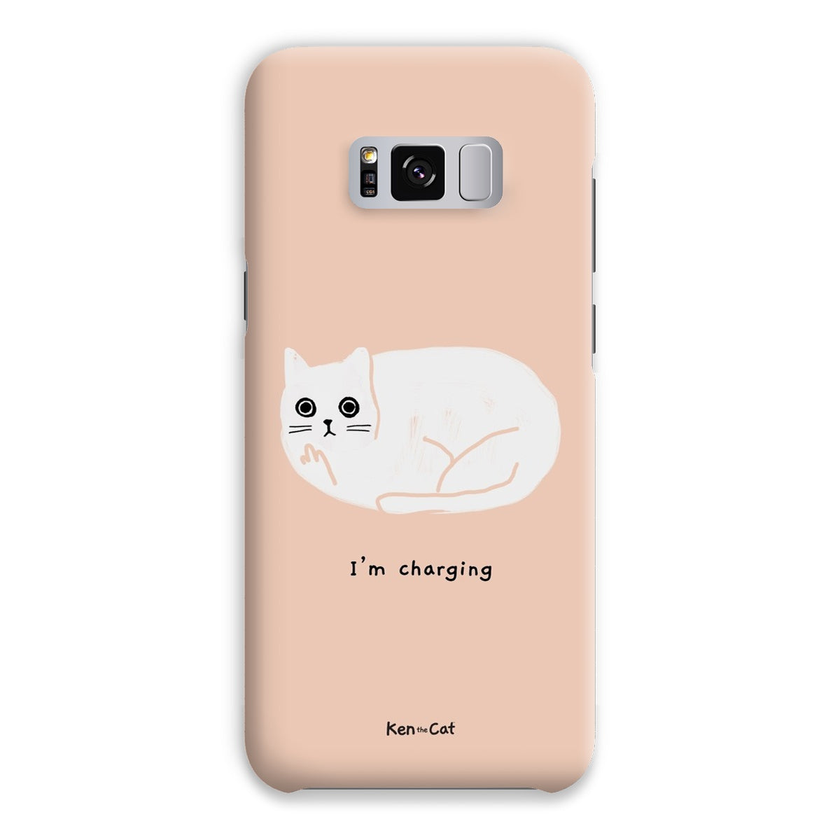 I'm Charging - Coral Phone Case