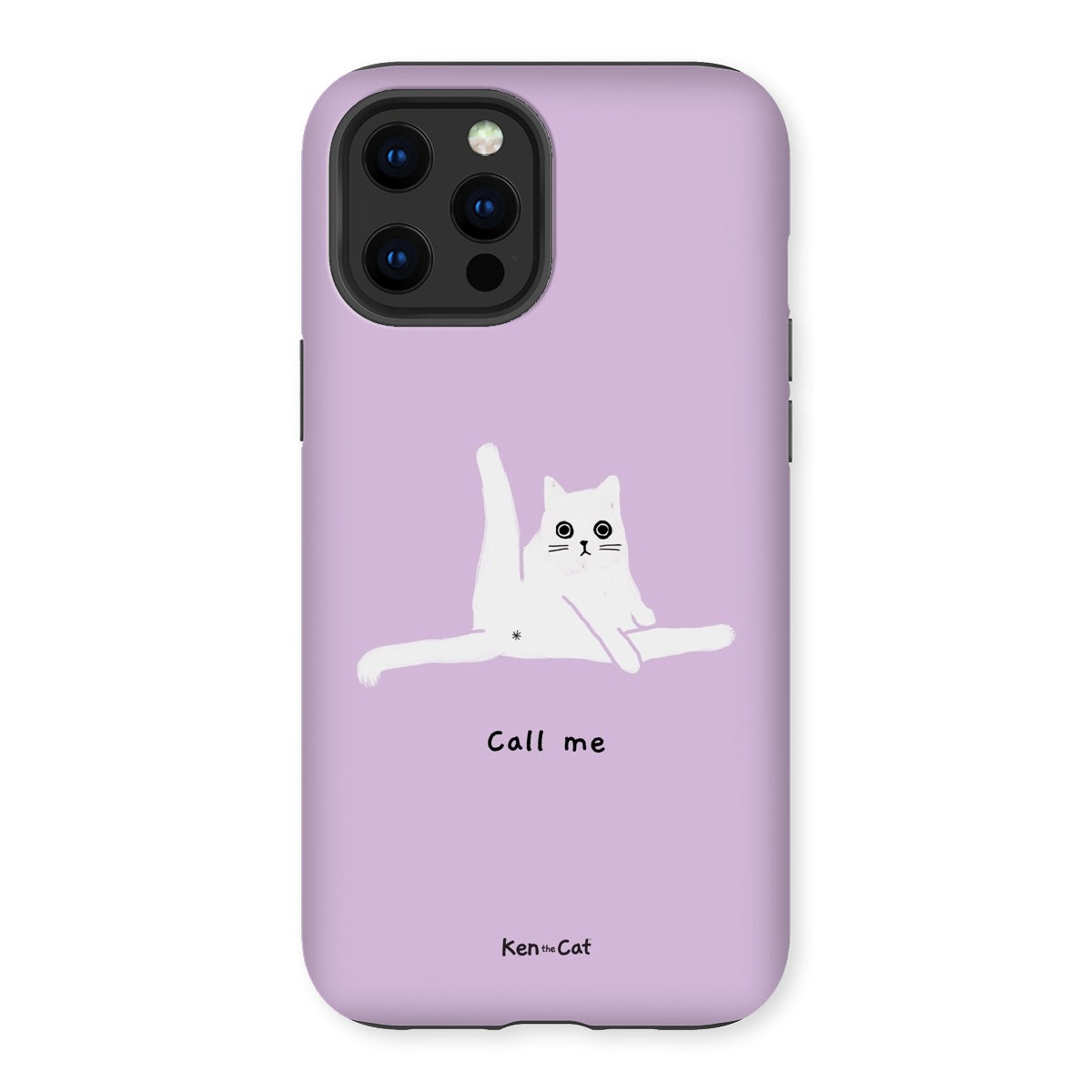 Call Me - Purple Phone Case