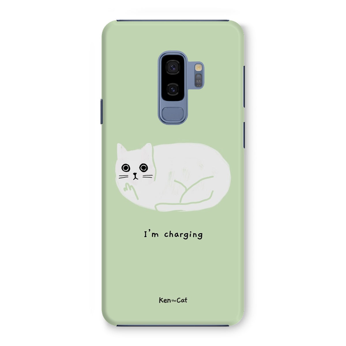 I'm Charging - Green Phone Case