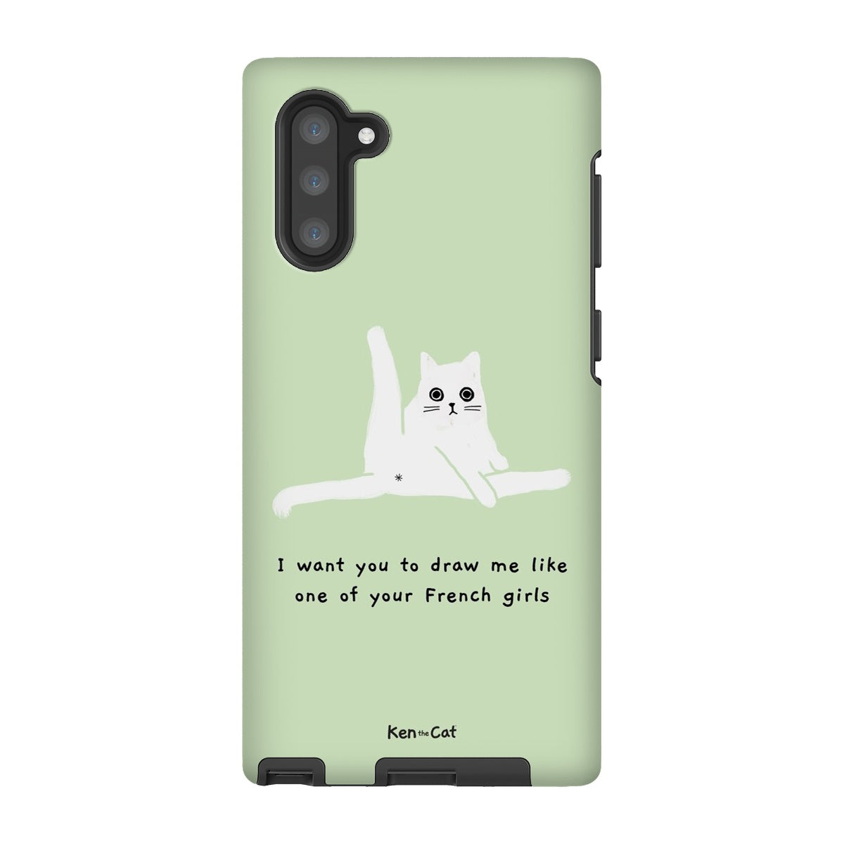 Draw Me Like Your French Girls - Green Phone Case
