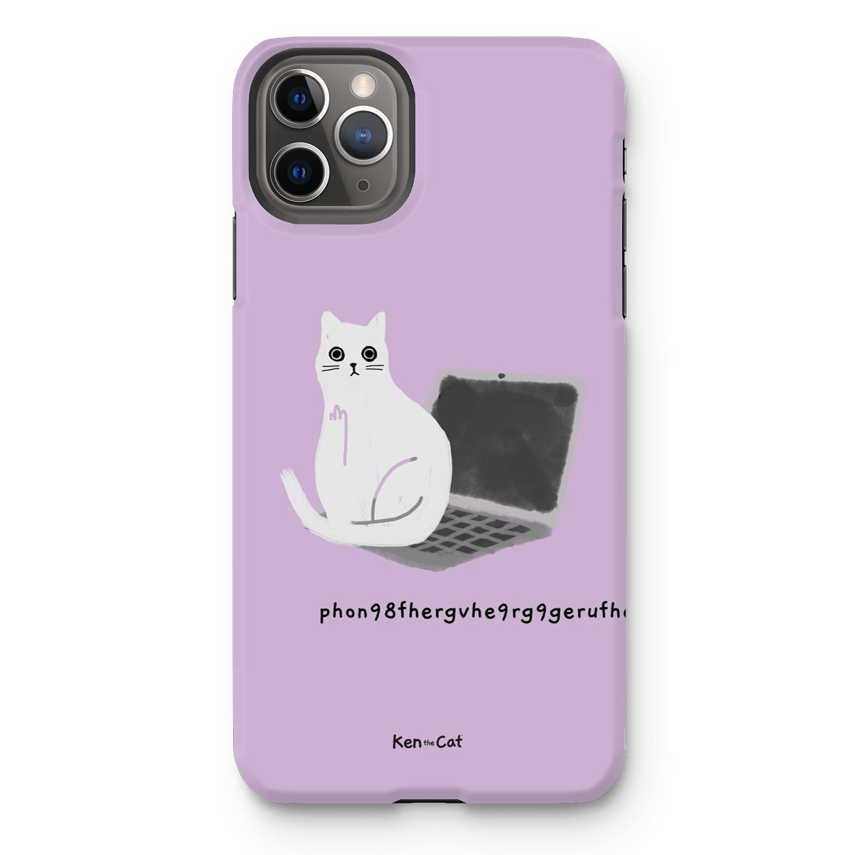 Laptop - Purple Phone Case
