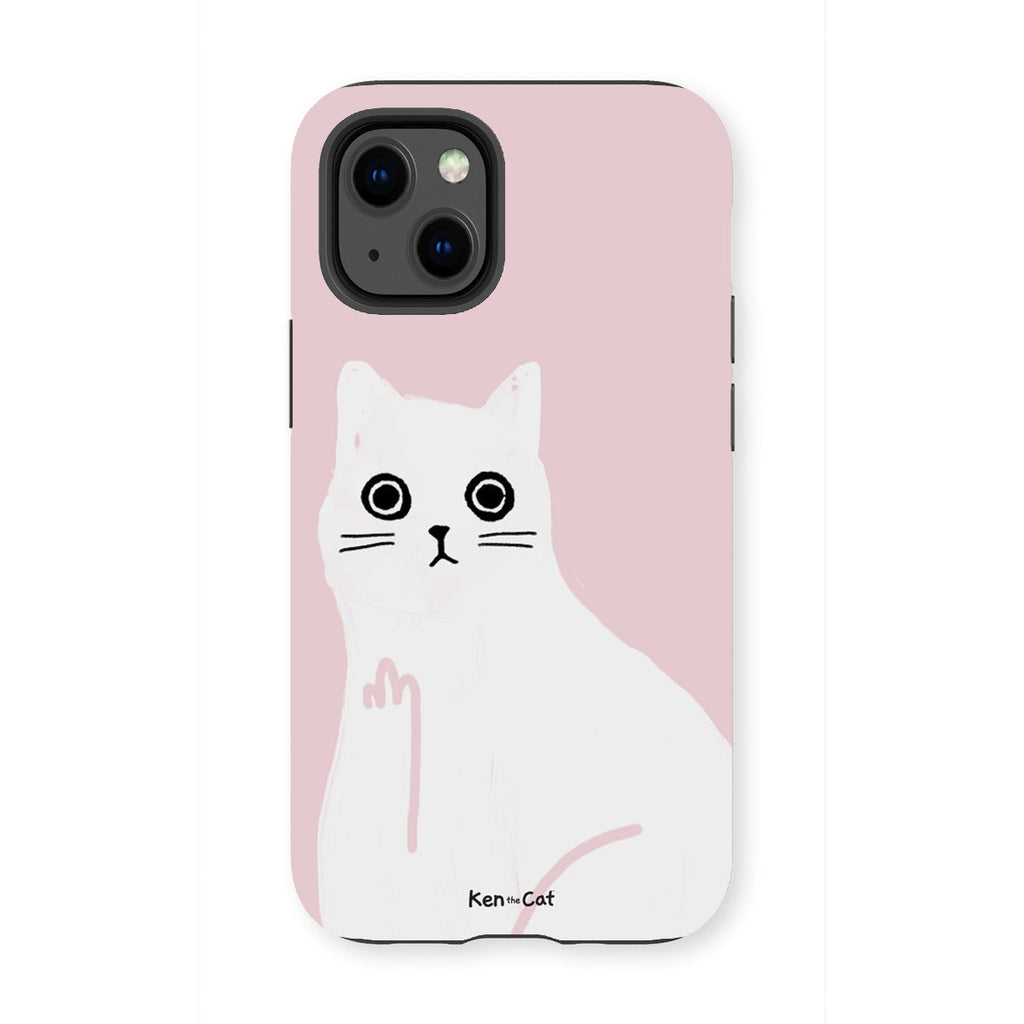 Middle Finger - Pink Phone Case