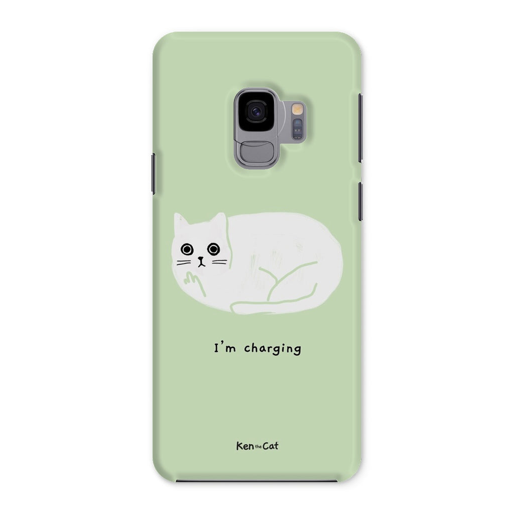 I'm Charging - Green Phone Case