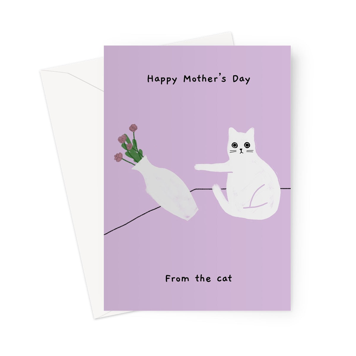 Happy Mother's Day - From the Cat | Mum Card