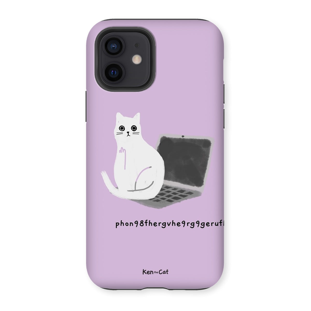 Laptop - Purple Phone Case