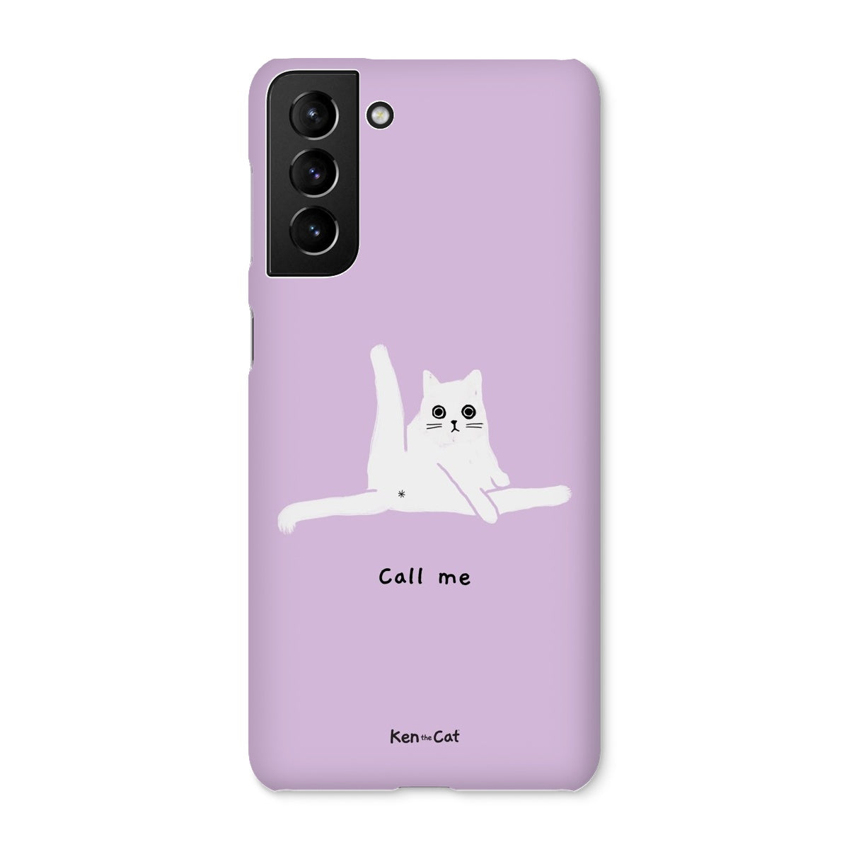 Call Me - Purple Phone Case