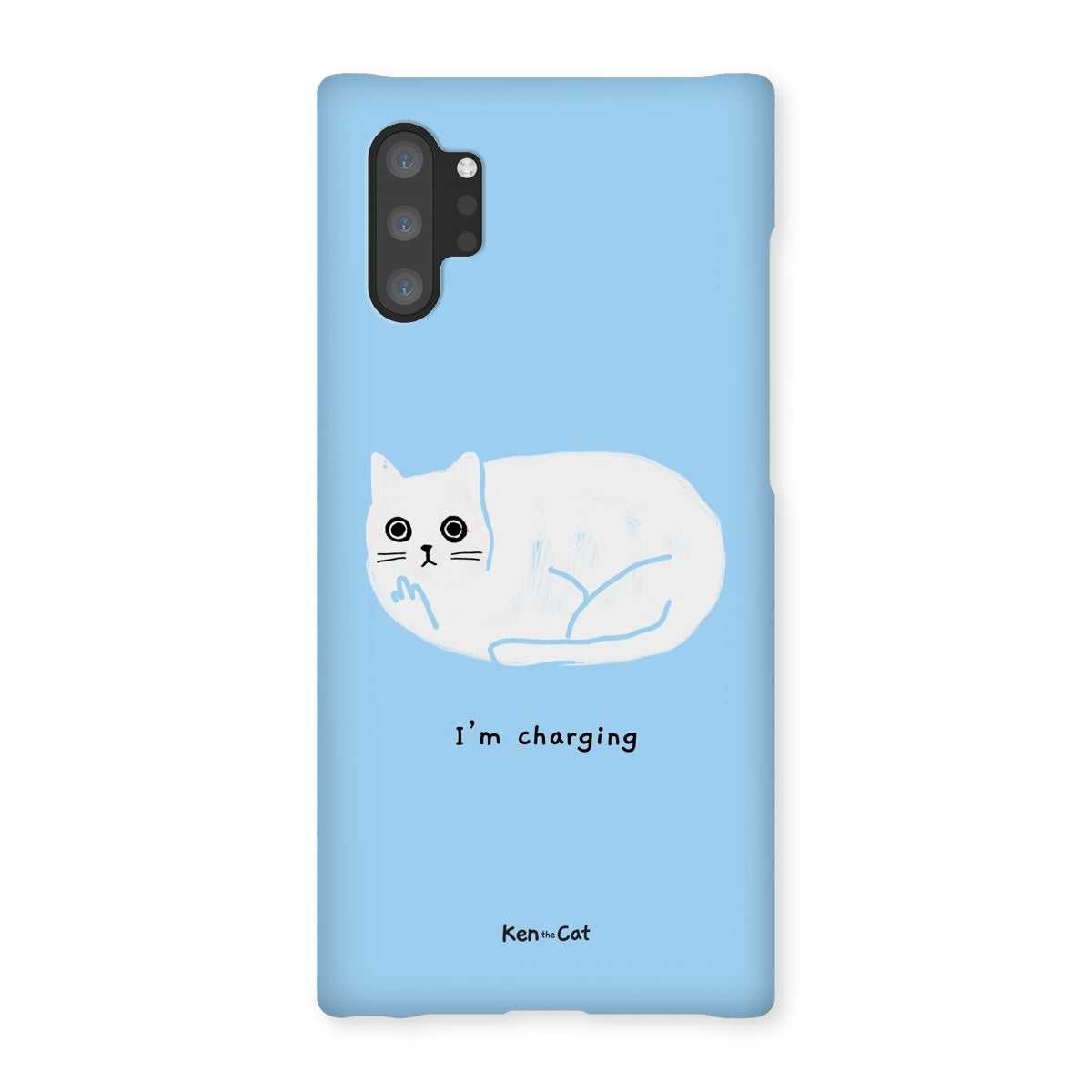 I'm Charging - Blue Phone Case