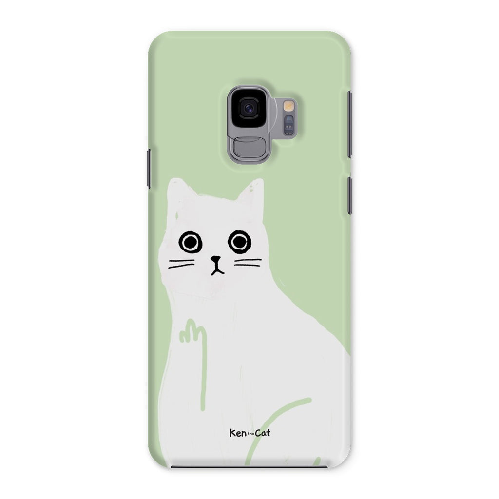 Middle Finger - Green Phone Case