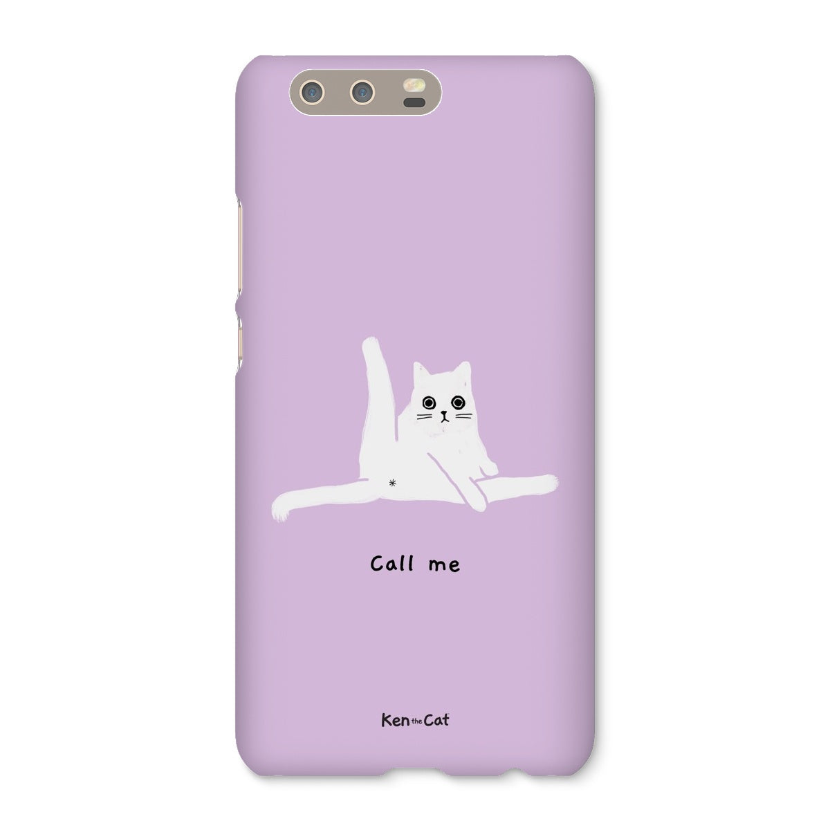 Call Me - Purple Phone Case