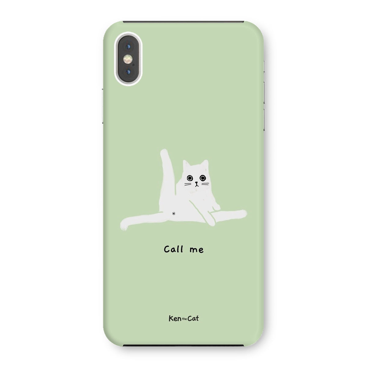 Call Me - Green Phone Case