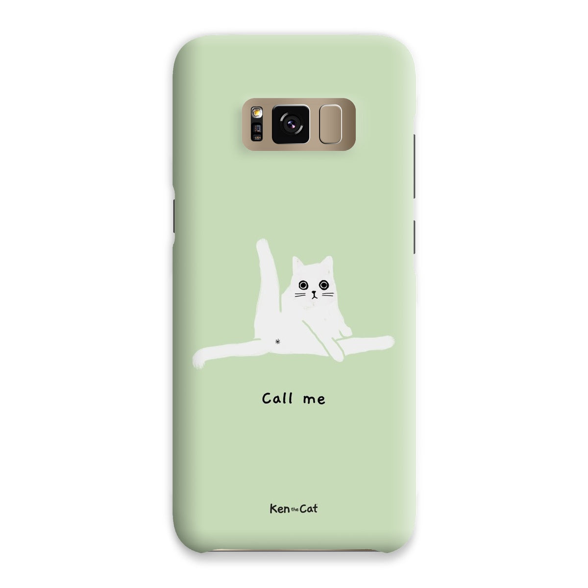 Call Me - Green Phone Case