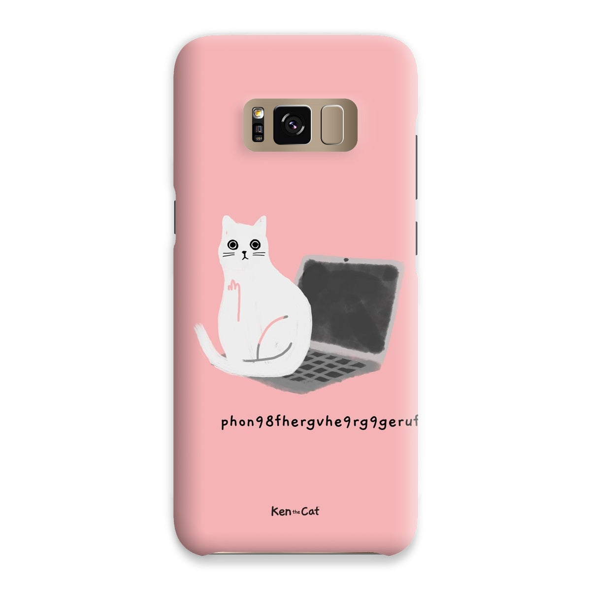 Laptop - Pink Phone Case