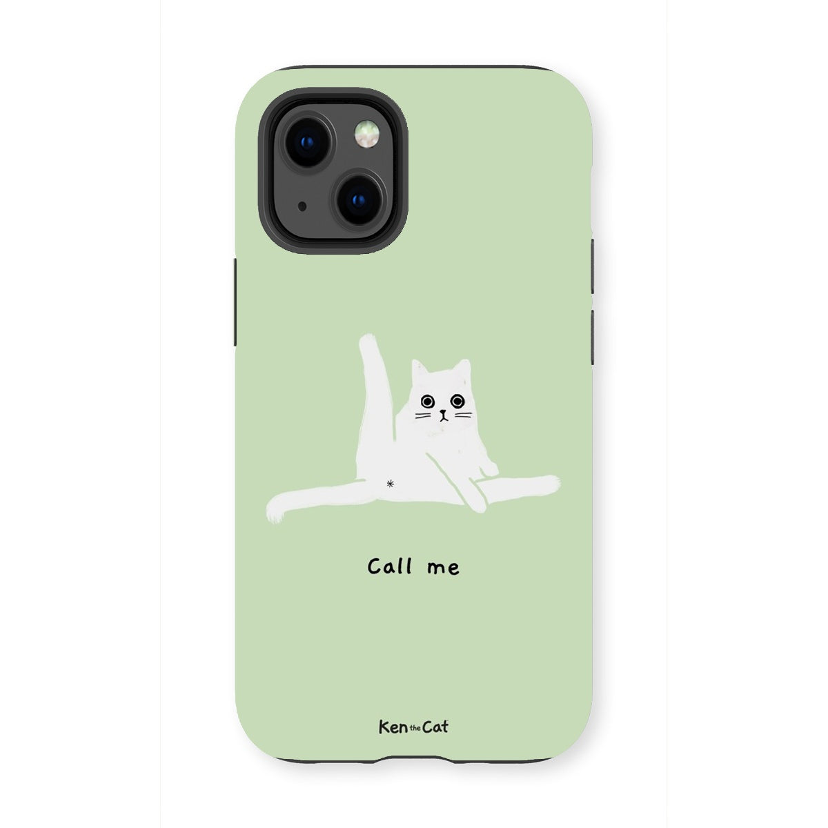 Call Me - Green Phone Case