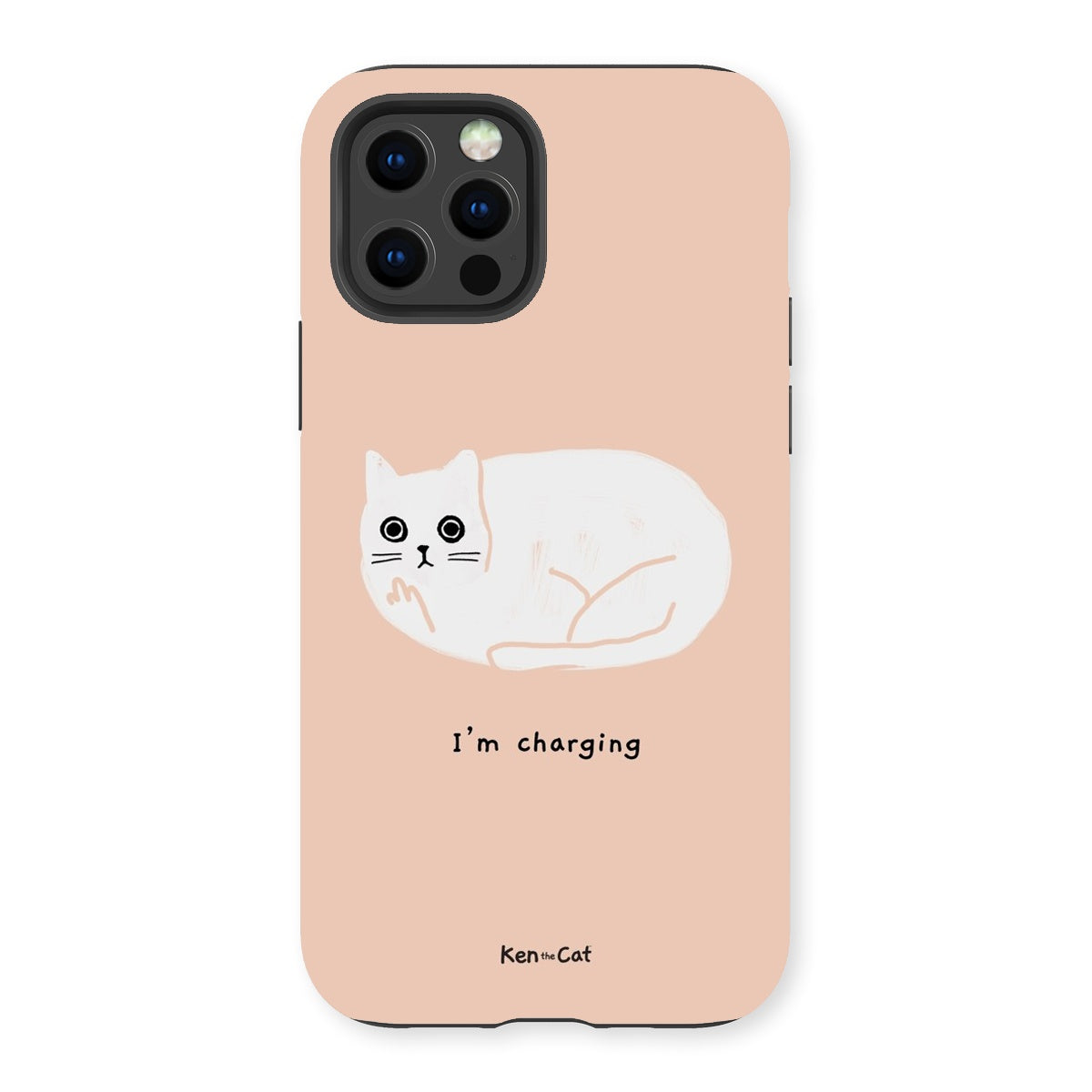 I'm Charging - Coral Phone Case