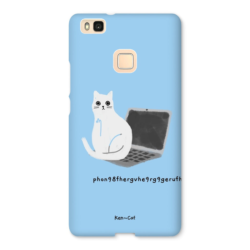 Laptop - Blue Phone Case