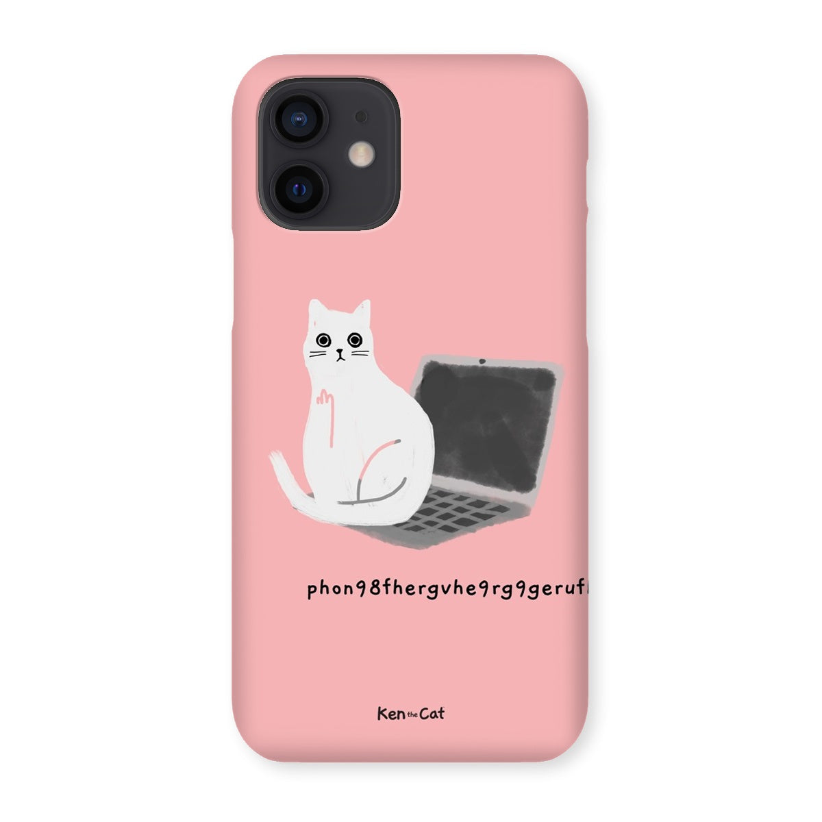 Laptop - Pink Phone Case