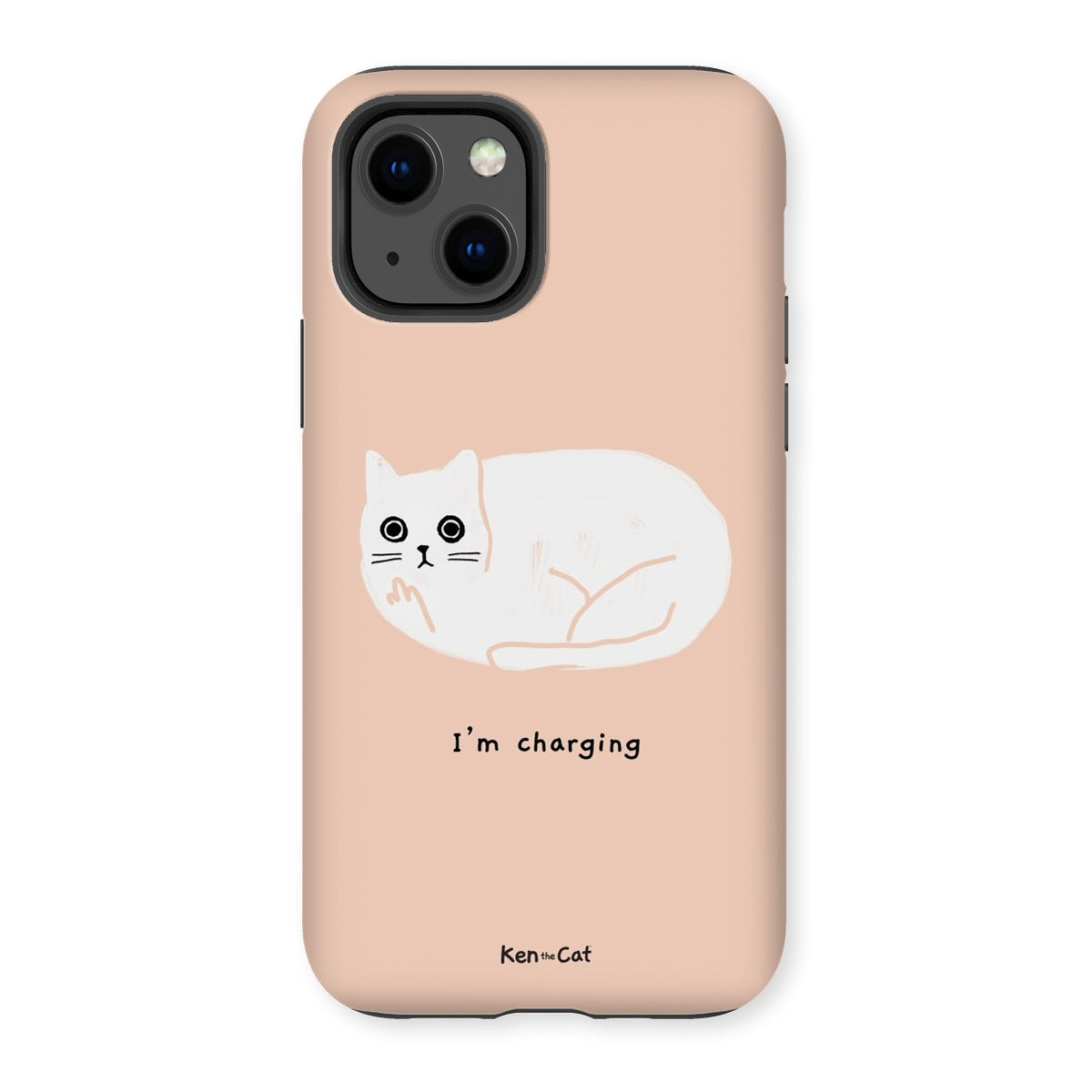 I'm Charging - Coral Phone Case