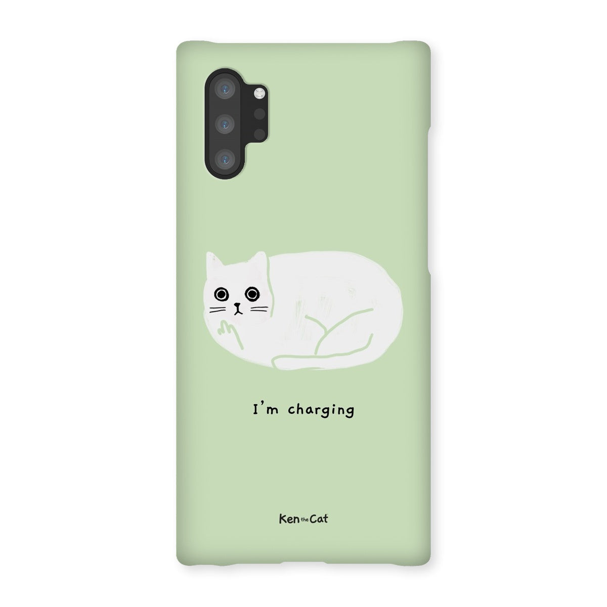 I'm Charging - Green Phone Case