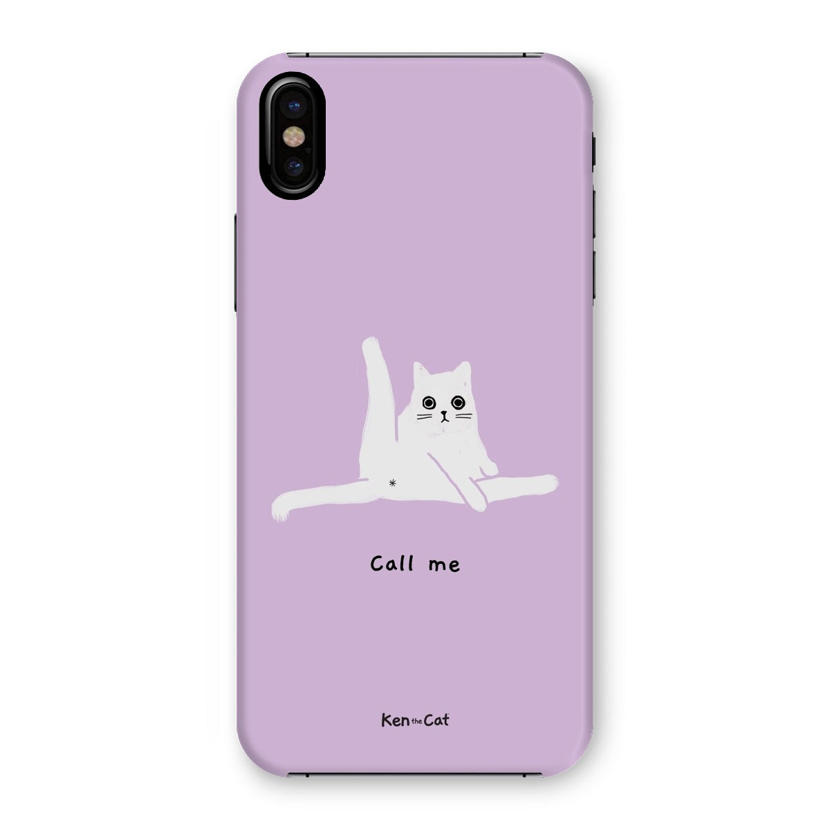 Call Me - Purple Phone Case