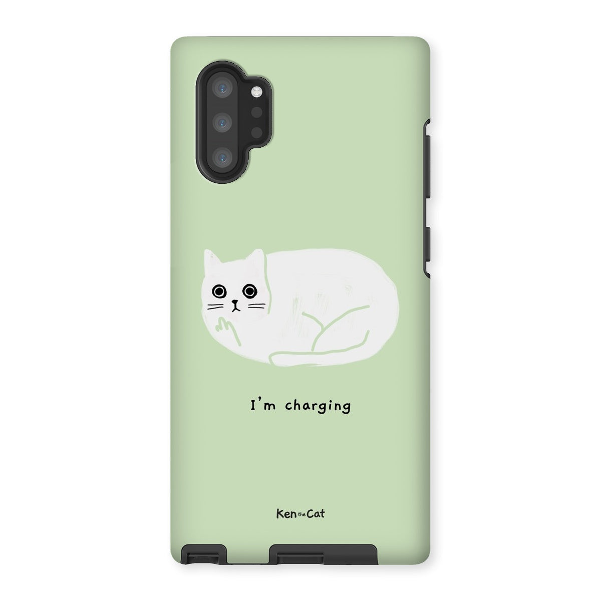 I'm Charging - Green Phone Case