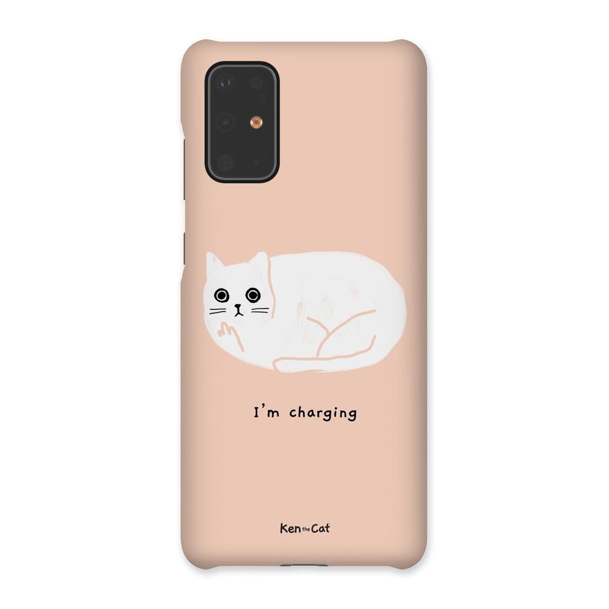 I'm Charging - Coral Phone Case