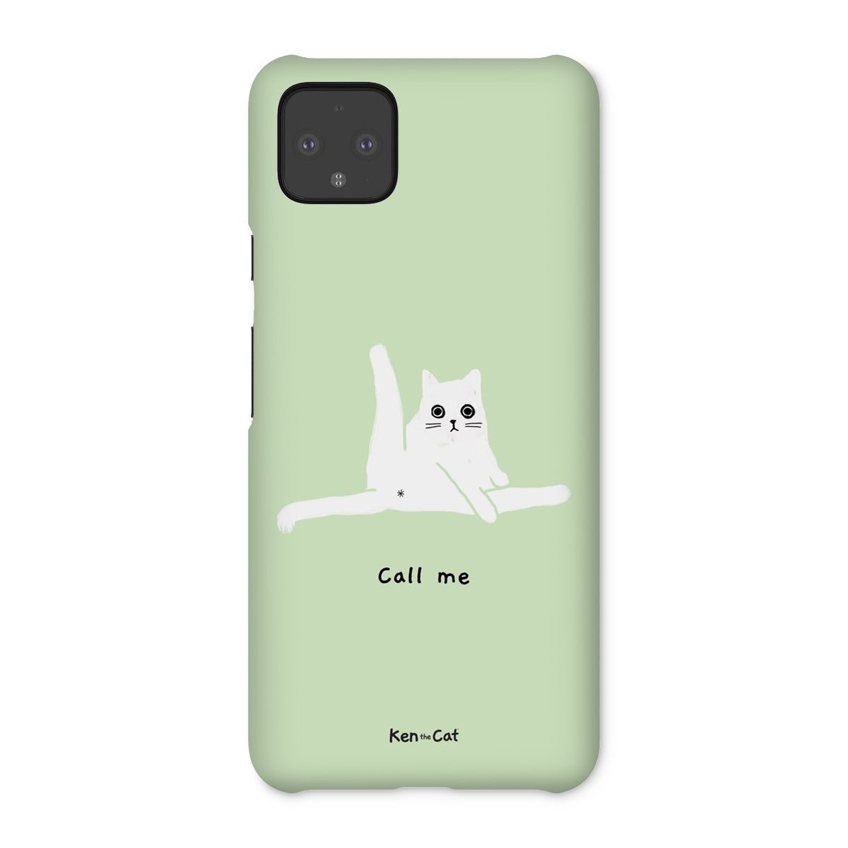 Call Me - Green Phone Case