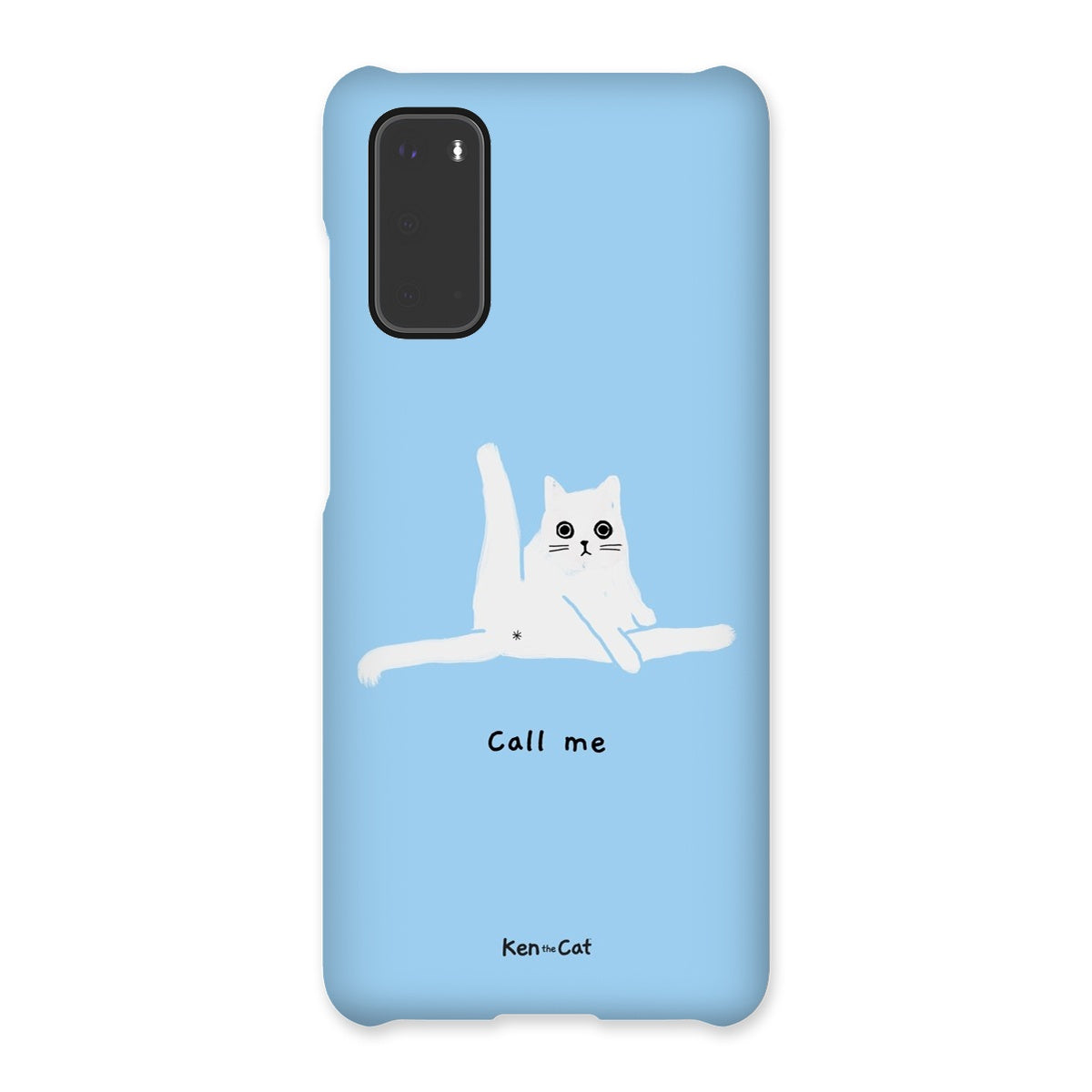 Call Me - Blue Phone Case