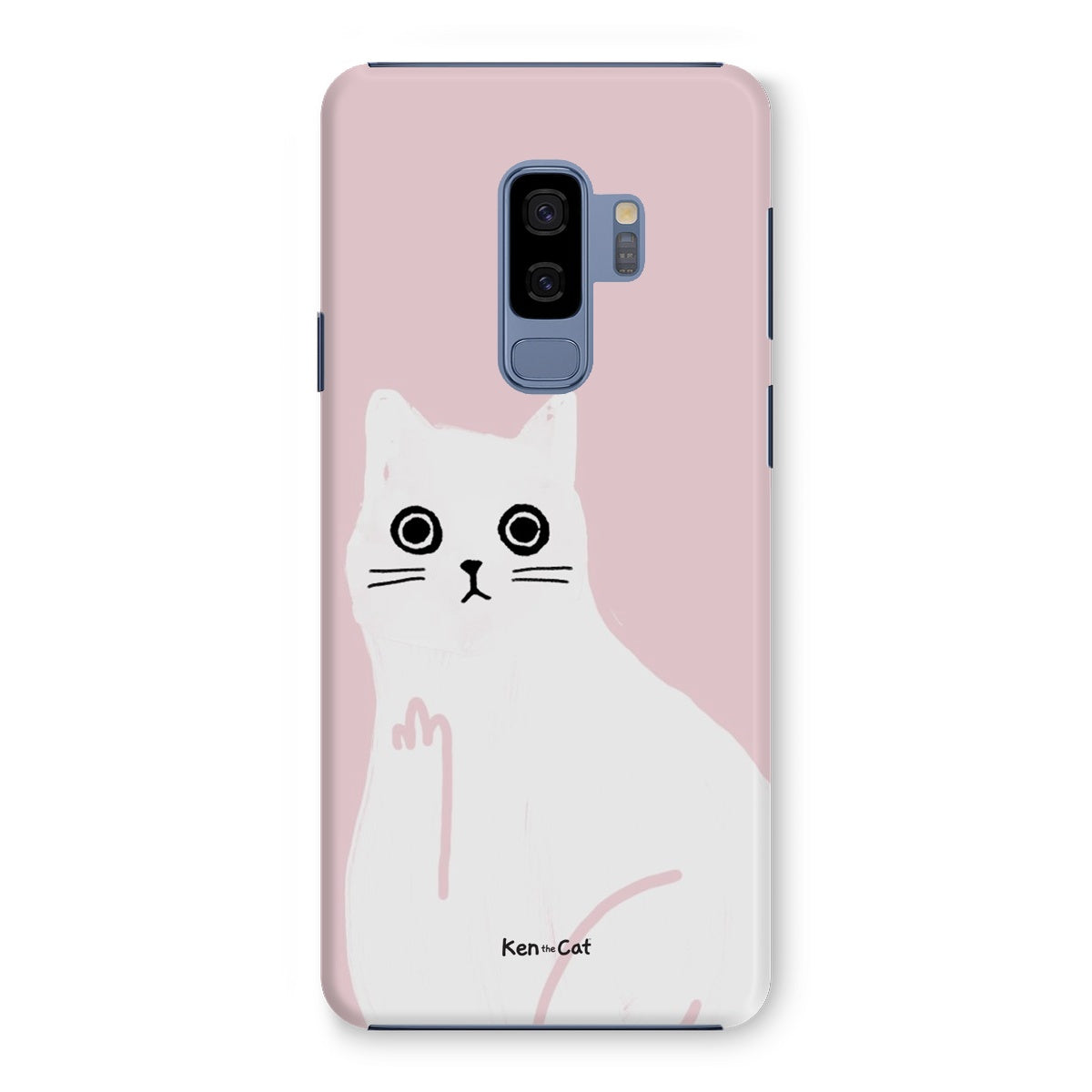 Middle Finger - Pink Phone Case