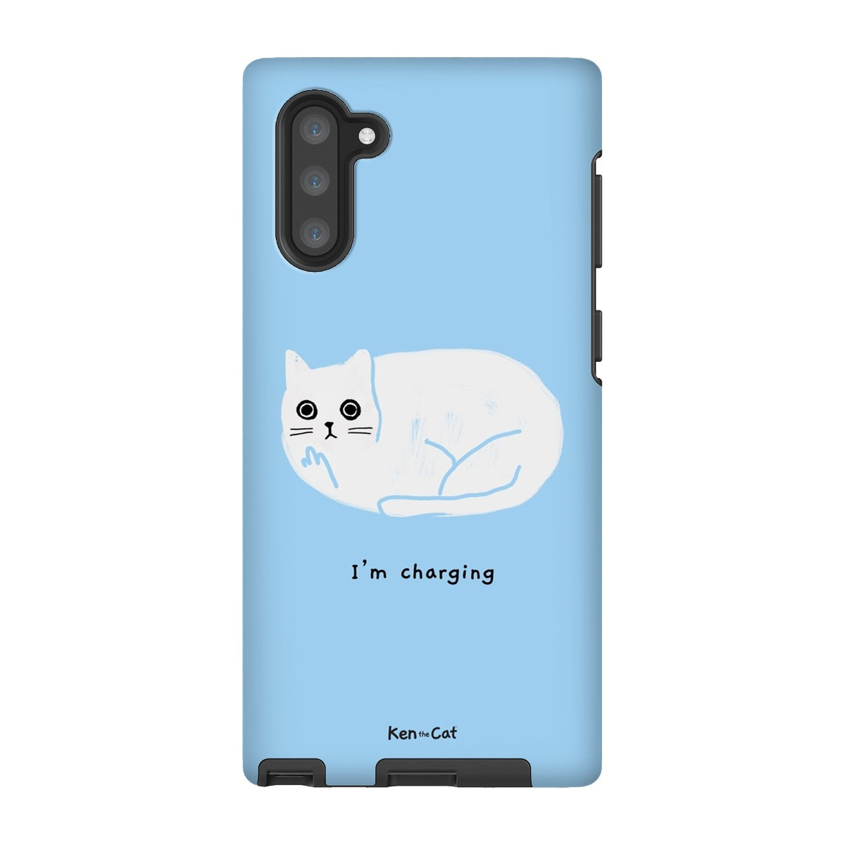 I'm Charging - Blue Phone Case