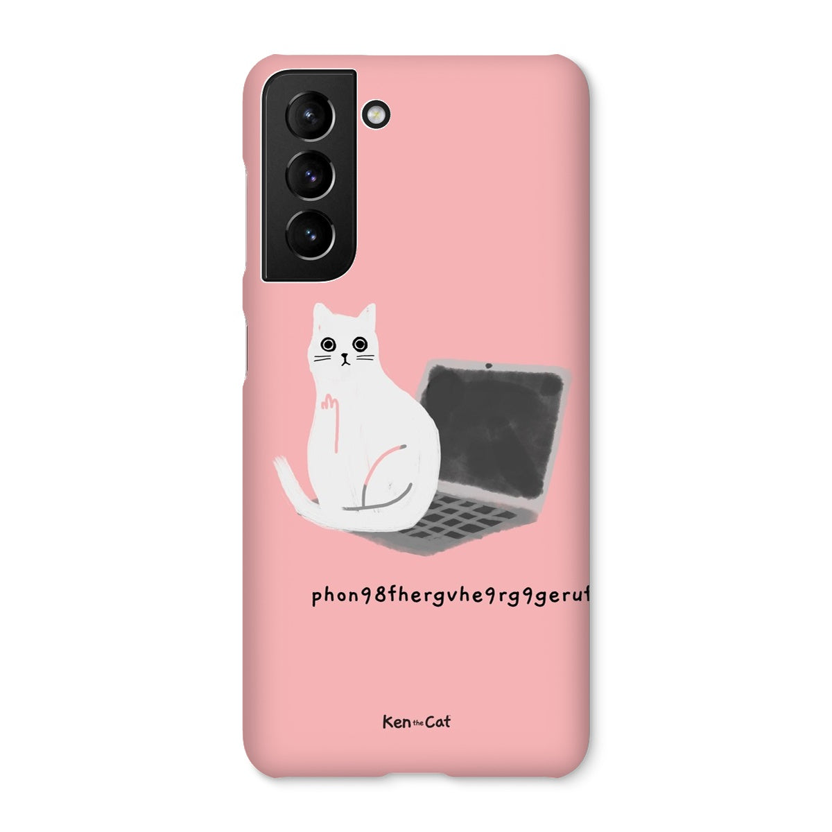 Laptop - Pink Phone Case