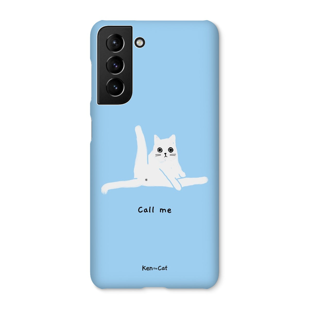 Call Me - Blue Phone Case