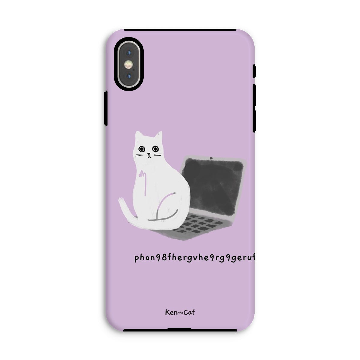 Laptop - Purple Phone Case