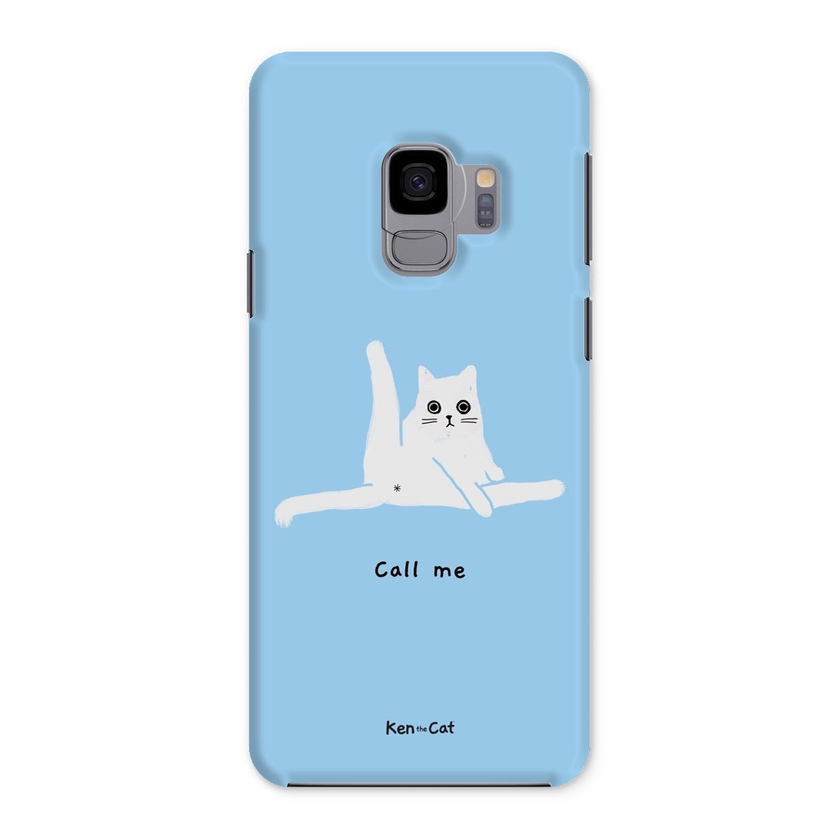 Call Me - Blue Phone Case