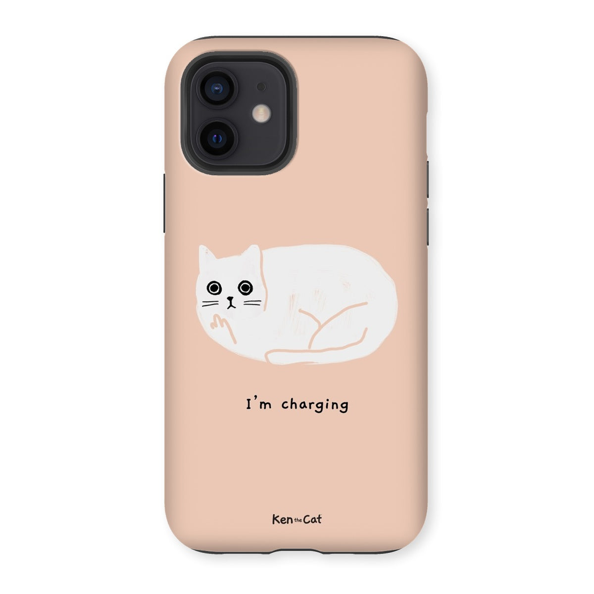 I'm Charging - Coral Phone Case