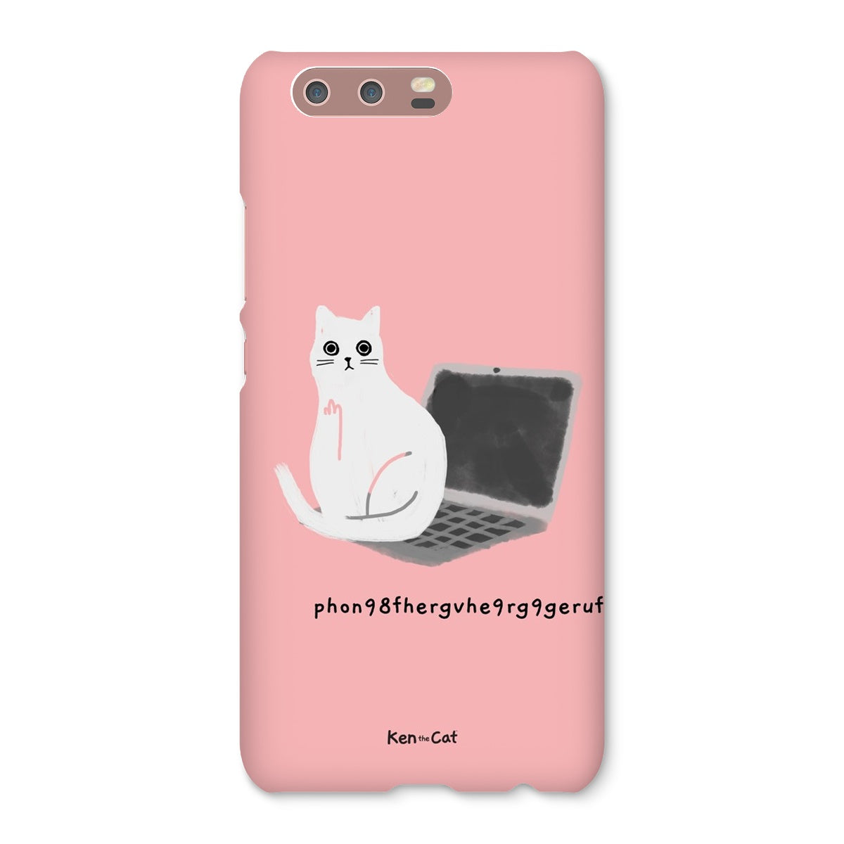 Laptop - Pink Phone Case