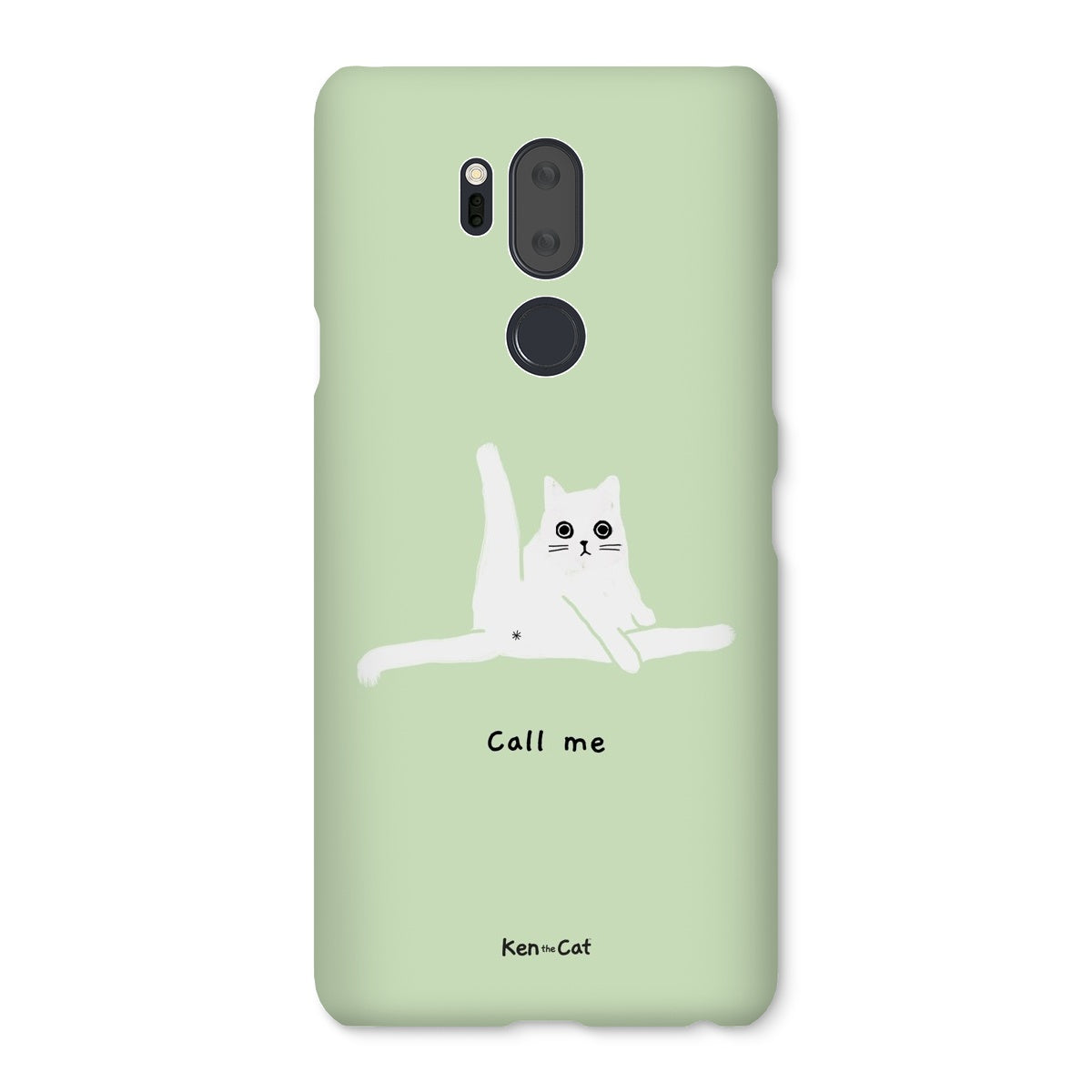 Call Me - Green Phone Case