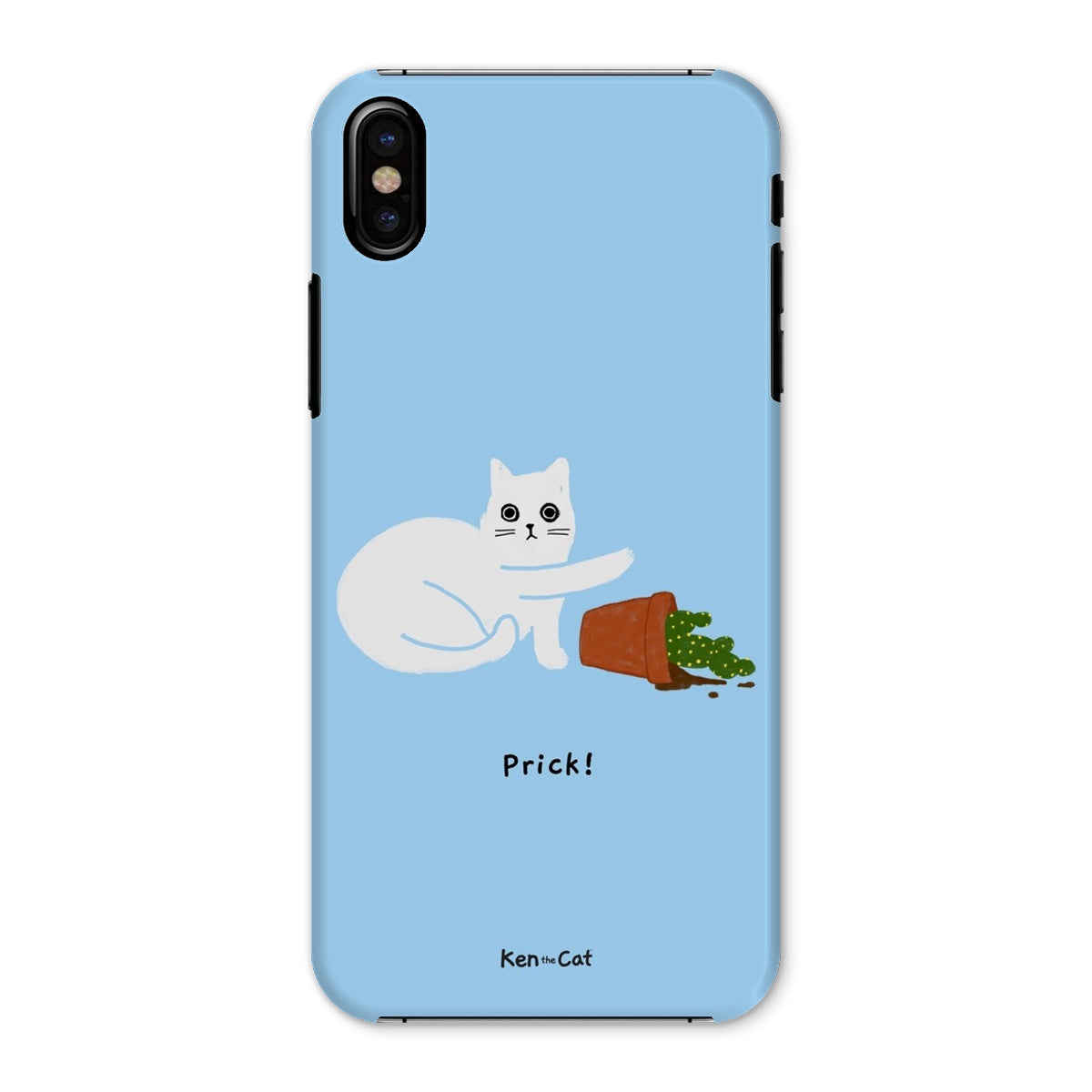 Prick - Blue Phone Case