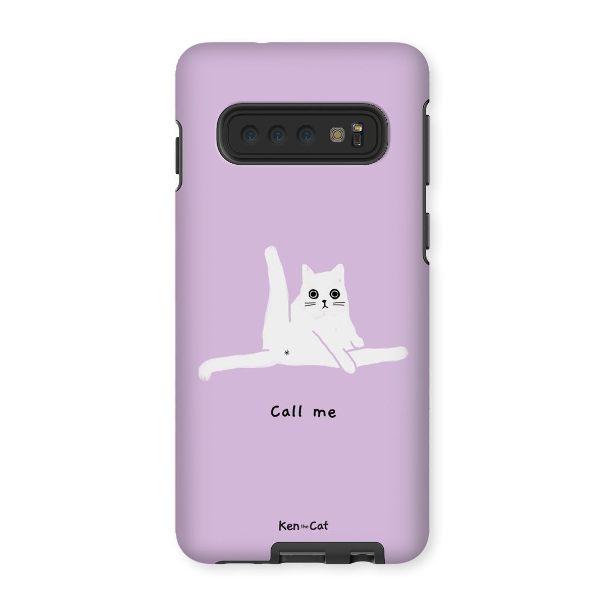 Call Me - Purple Phone Case