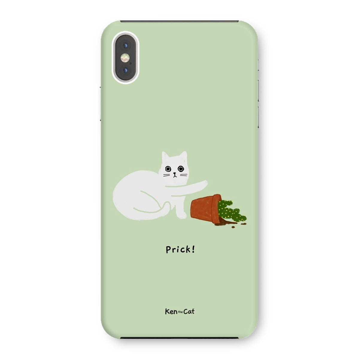 Prick - Green Phone Case