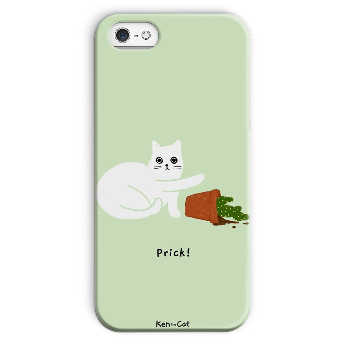 Prick - Green Phone Case