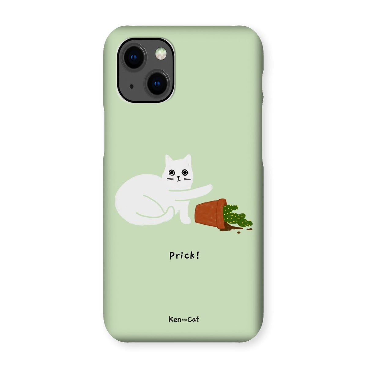 Prick - Green Phone Case