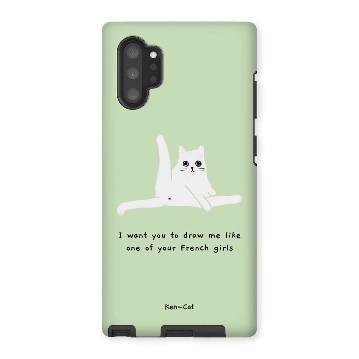 Draw Me Like Your French Girls - Green Phone Case