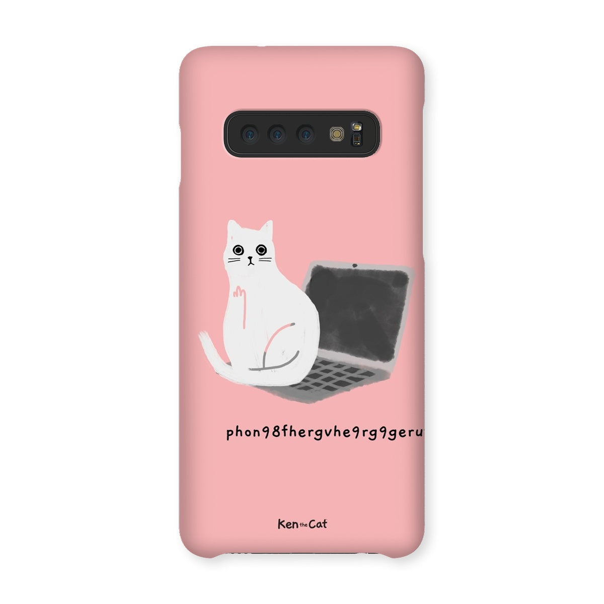 Laptop - Pink Phone Case