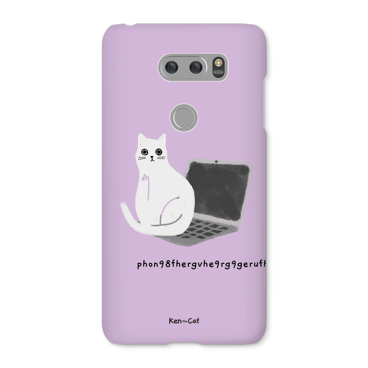 Laptop - Purple Phone Case