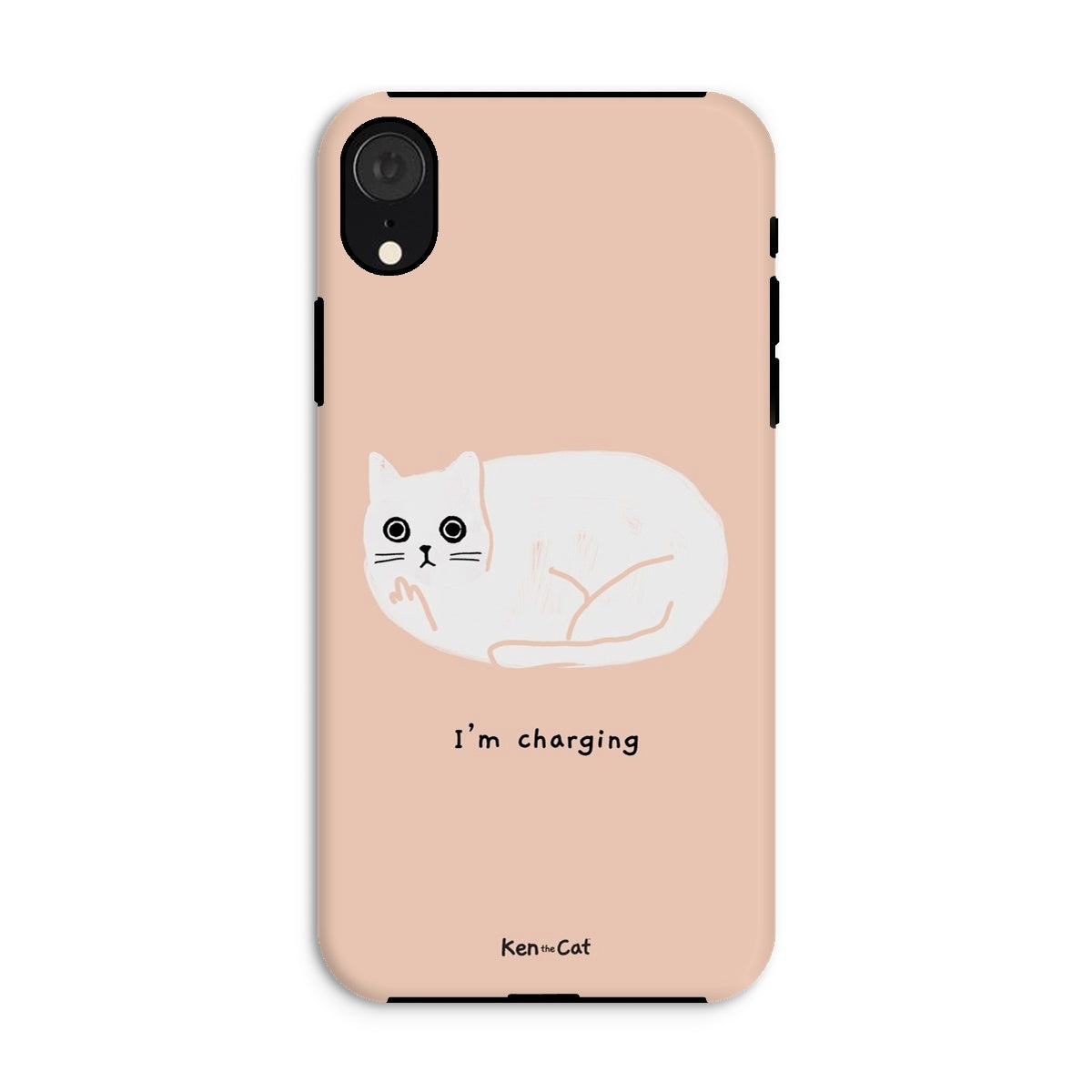 I'm Charging - Coral Phone Case