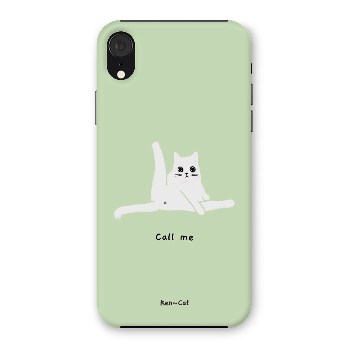 Call Me - Green Phone Case