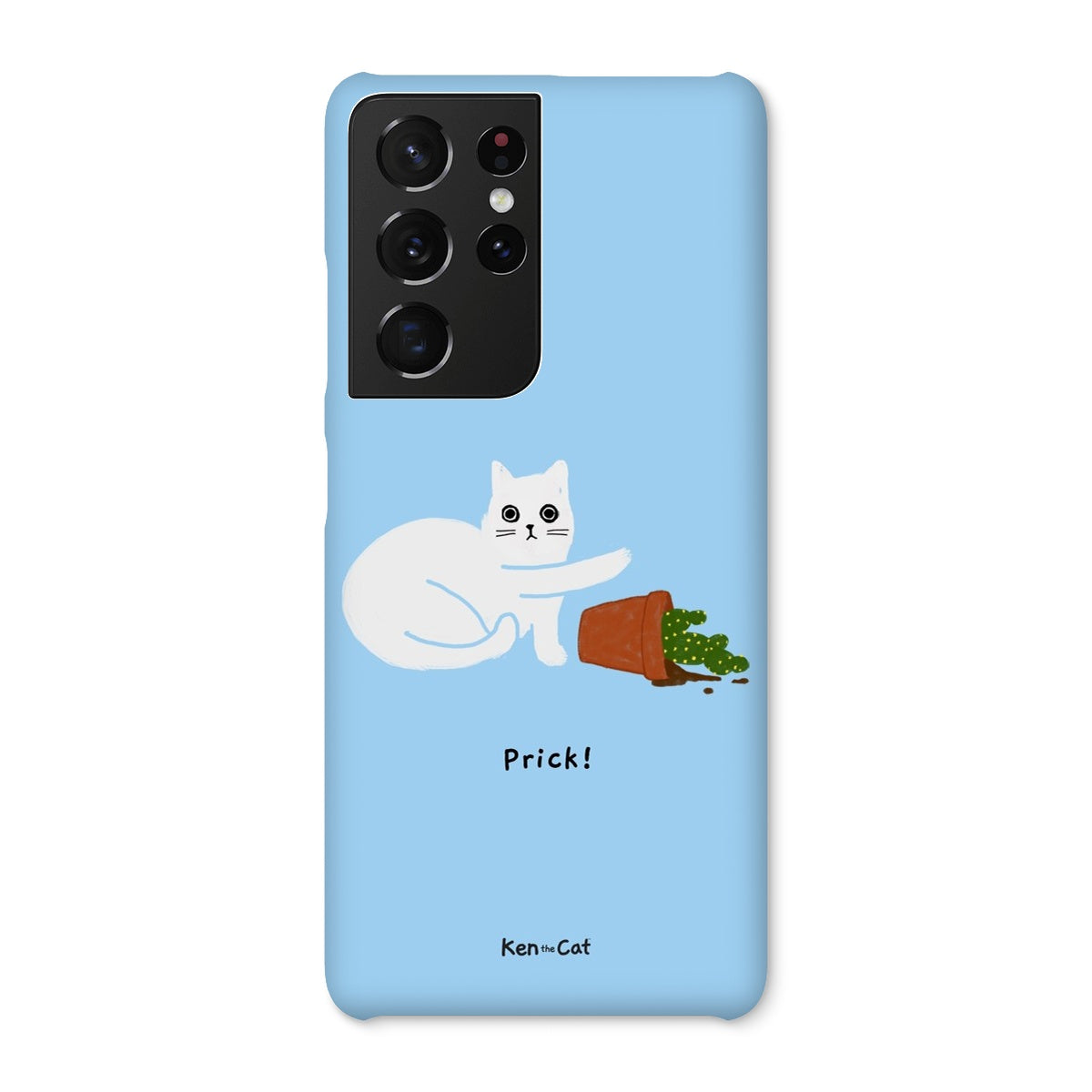 Prick - Blue Phone Case
