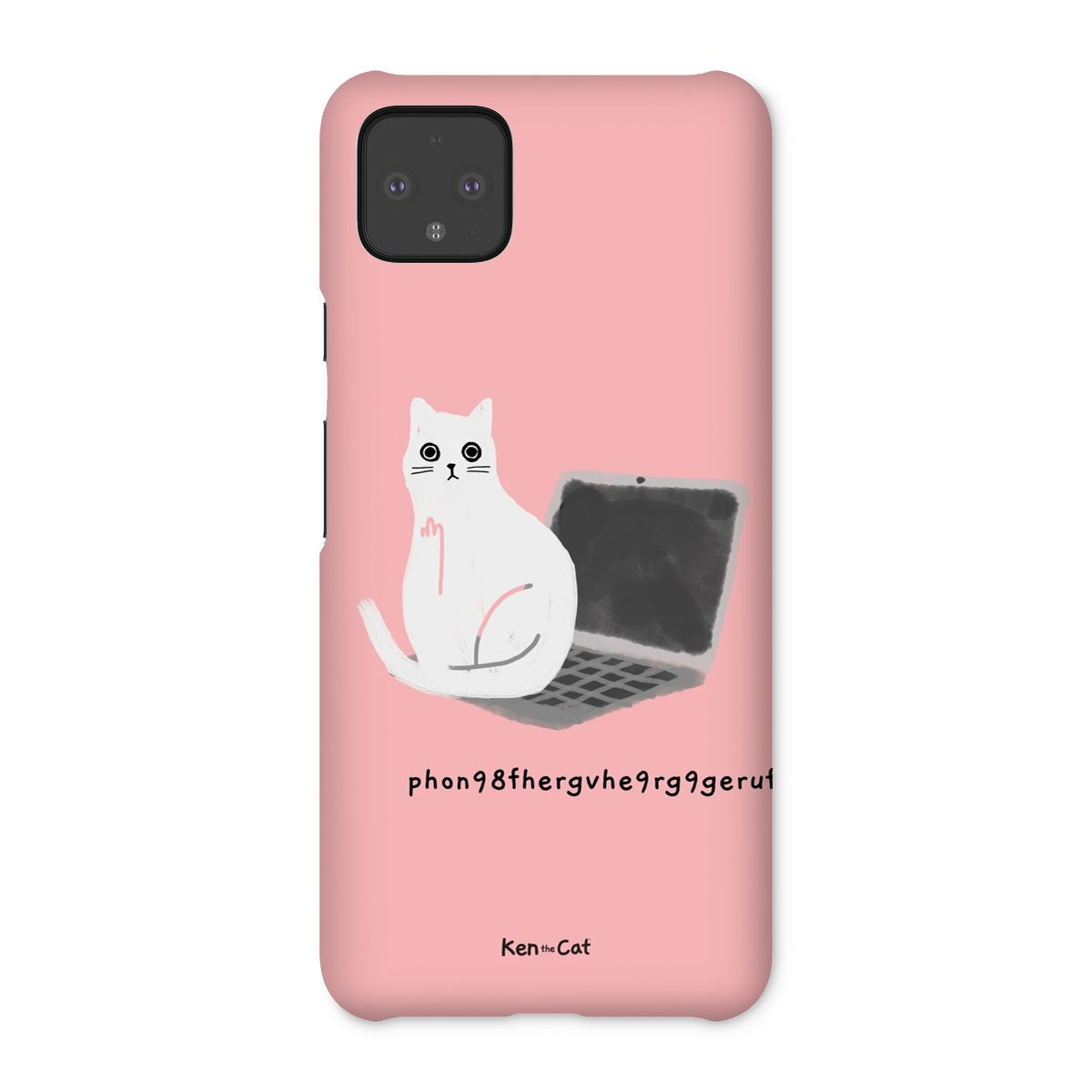 Laptop - Pink Phone Case